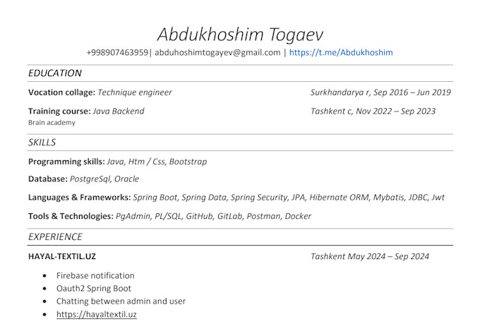 develop secure spring boot rest API